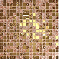 Мозаика стеклянная Mirror Bronze 300*300 мм
